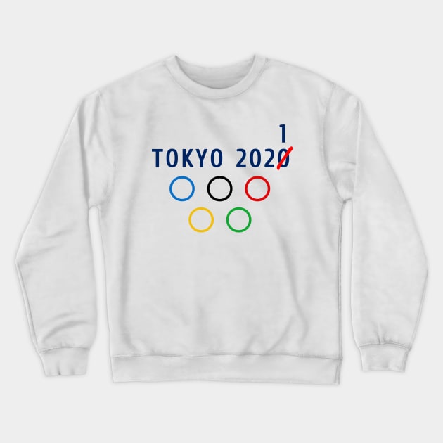 Tokyo 2021 Olympic Rings Crewneck Sweatshirt by FLARE US